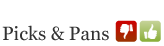 Picks & Pans Menu